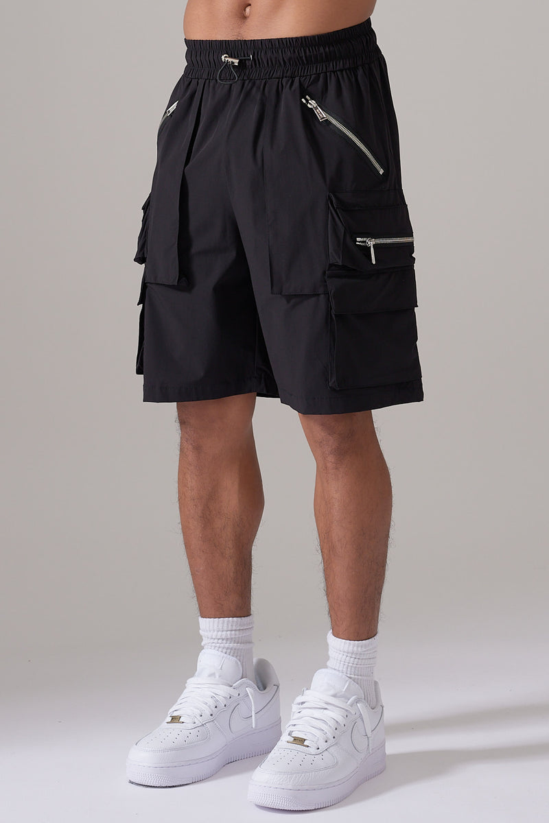 BLACK COMBAT SHORTS