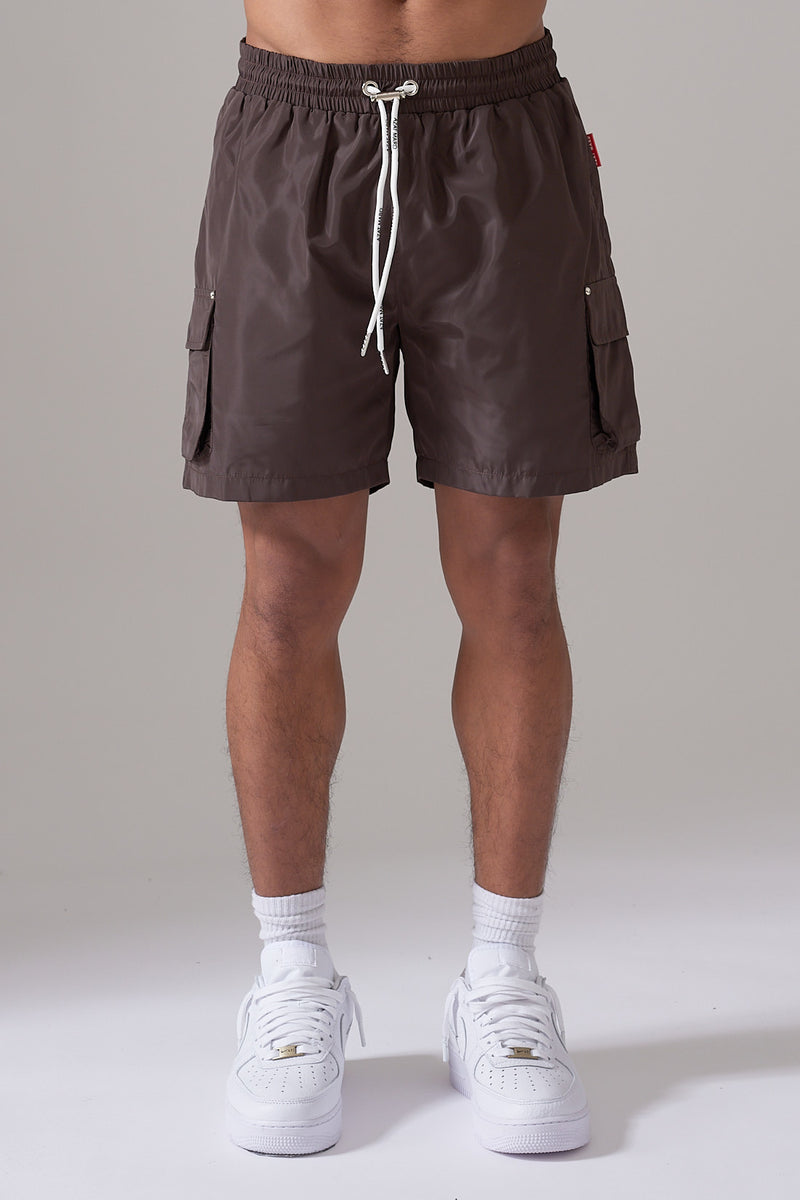 Chocolate Swim Shorts