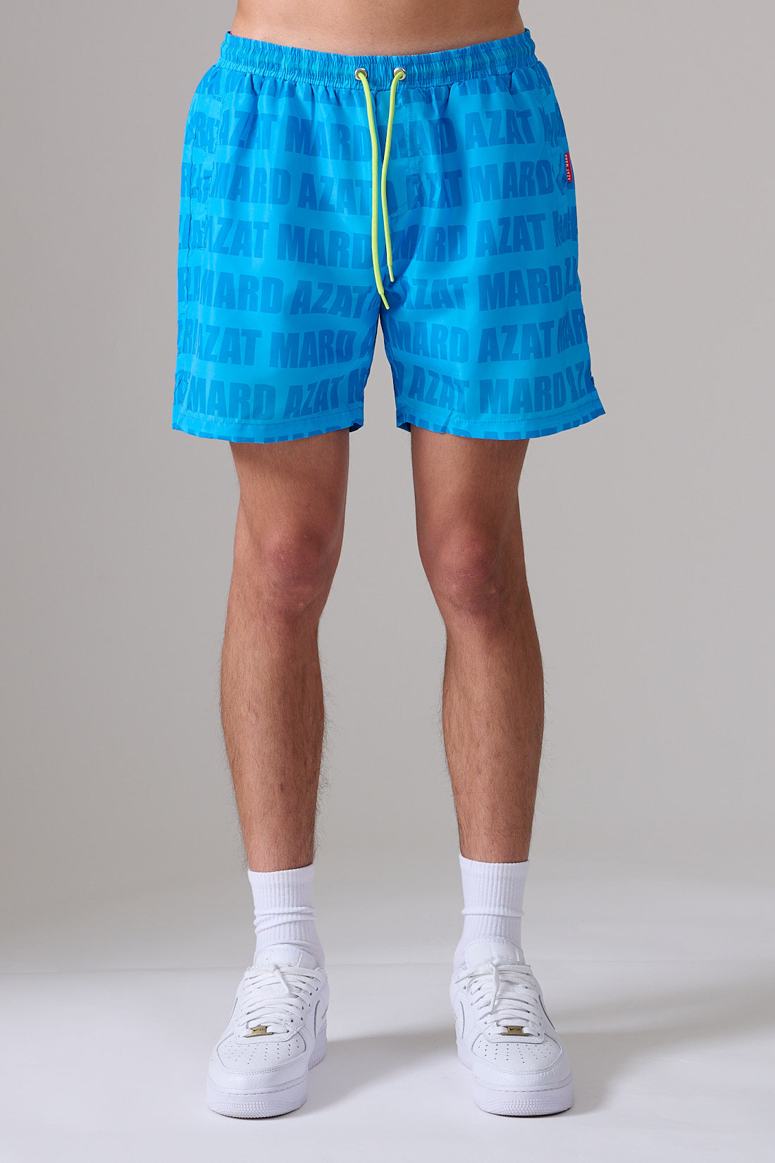 BLUE IMPACT LOGO SWIM SHORT