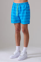 BLUE IMPACT LOGO SWIM SHORT