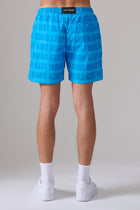 BLUE IMPACT LOGO SWIM SHORT