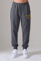 LES GENS CHARCOAL/YELLOW JOGGERS