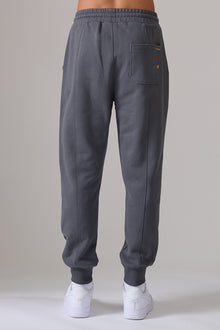 LES GENS CHARCOAL/YELLOW JOGGERS