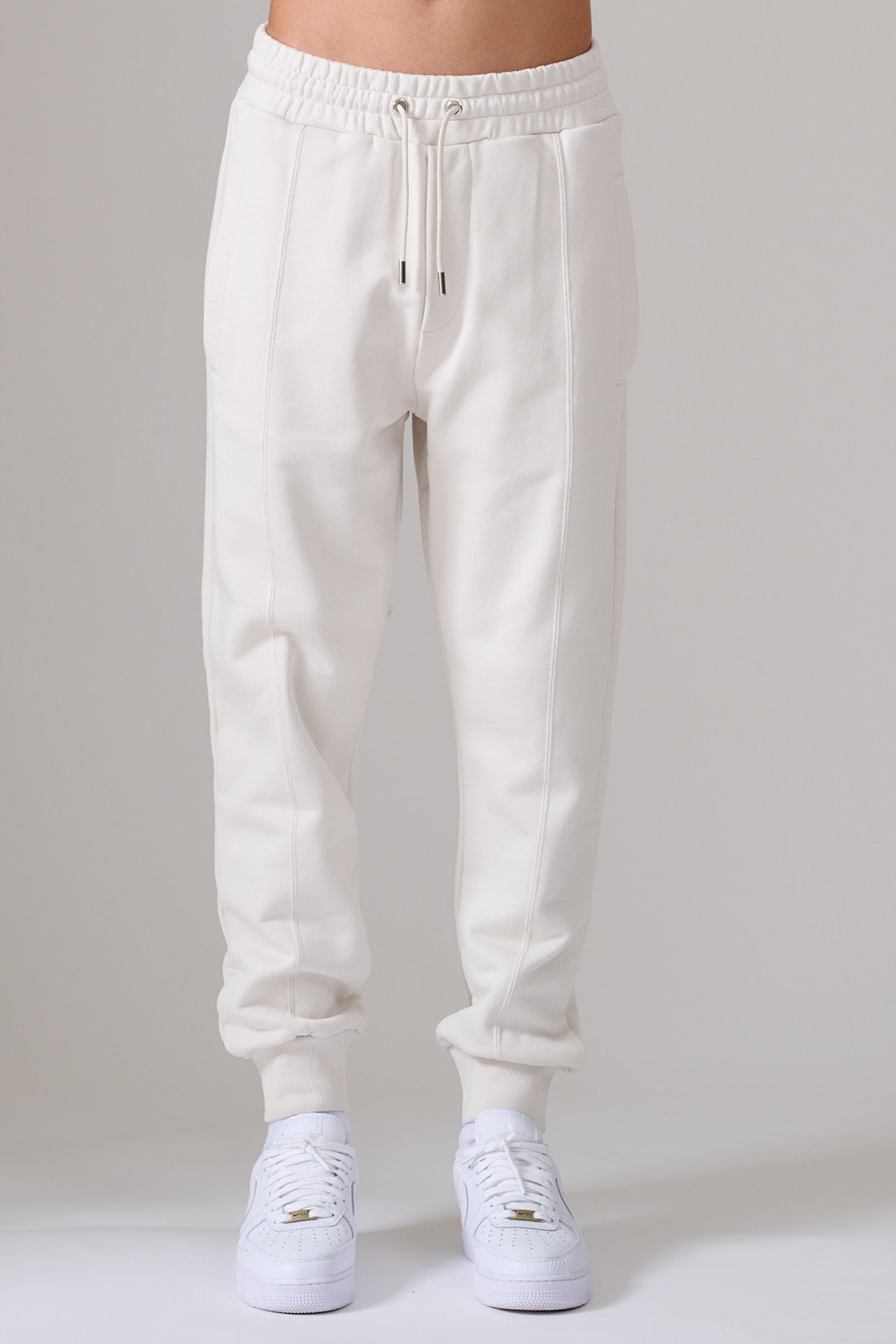 Մուգ Սպիտակ Սպորտային Տաբատ