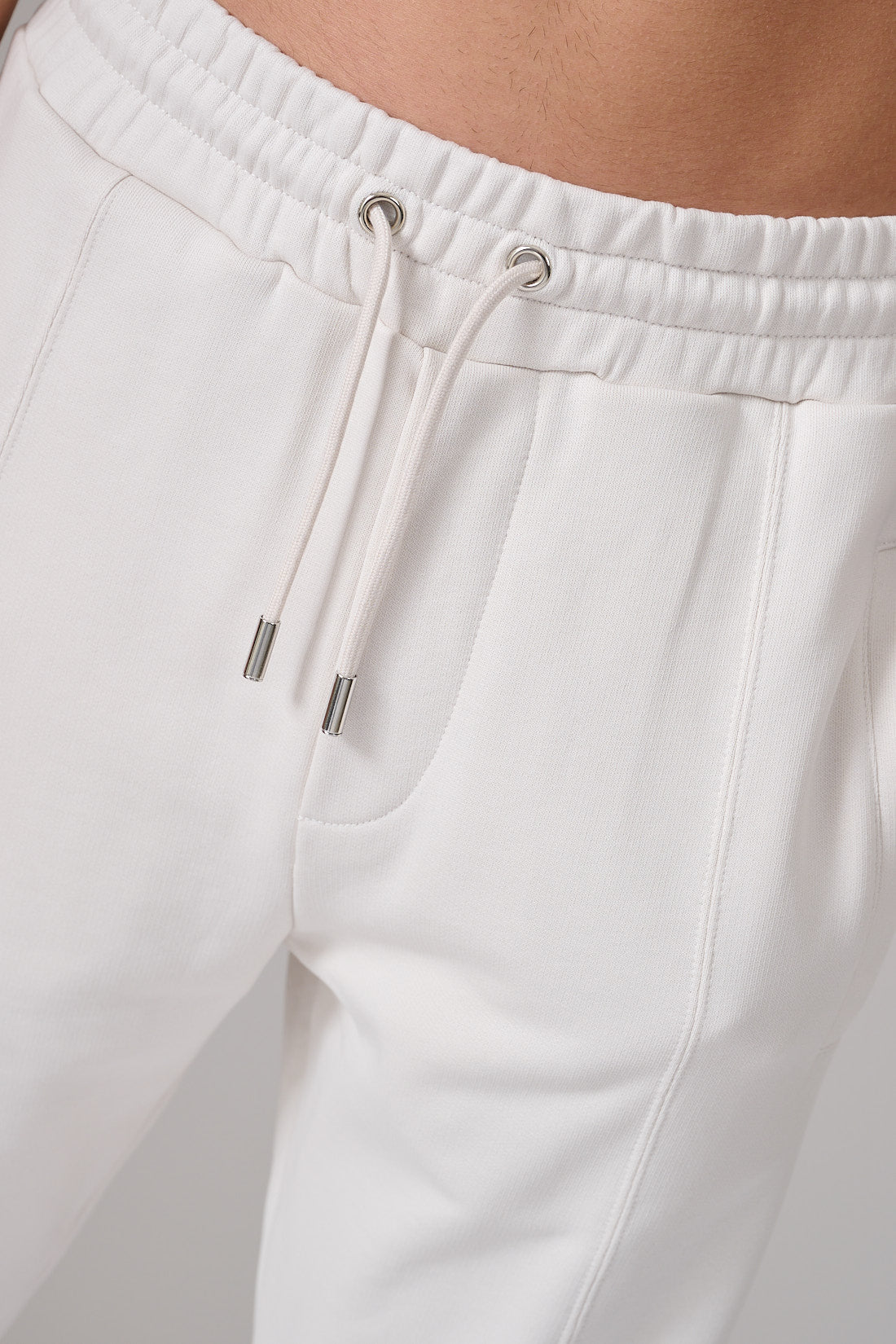 Մուգ Սպիտակ Սպորտային Տաբատ