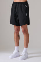 BLACK ACTIVEWEAR SHORTS