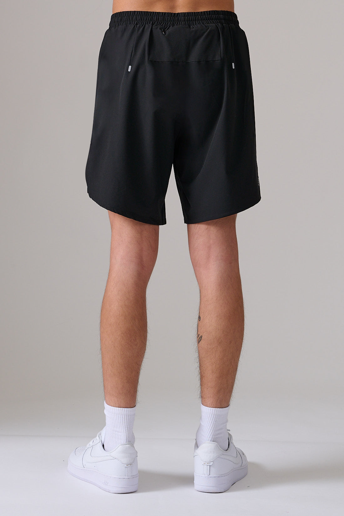BLACK ACTIVEWEAR SHORTS