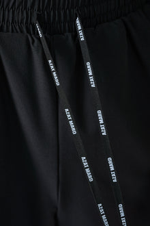 BLACK ACTIVEWEAR SHORTS