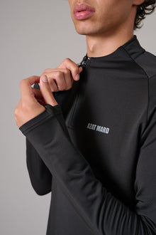 BLACK ACTIVEWEAR SWEATER