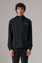 BLACK ACTIVEWEAR WINDBREAKER