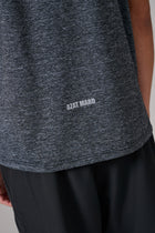 BLACK/GREY MARL ACTIVEWEAR T-SHIRT
