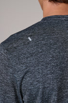 BLACK/GREY MARL ACTIVEWEAR T-SHIRT