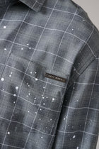 GREY STAR CHECK SHIRT