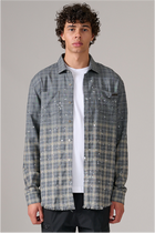 GREY STAR CHECK SHIRT